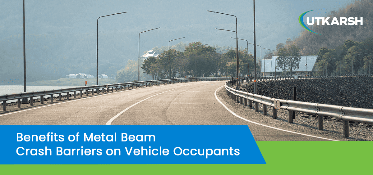 Benefits of metal beam crash barriers on vehicle occupants